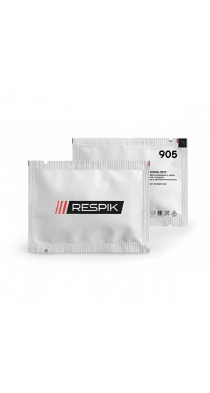Салфетки RESPIK® для очистки кожи рук, лица, полумасок и полнолицевых масок Салфетки RESPIK® для очистки кожи рук, лица, полумасок и полнолицевых масок