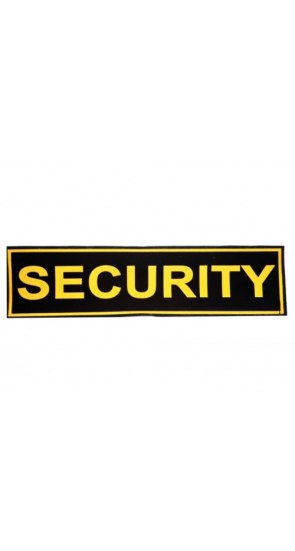 Нашивка "SECURITY" 120Х30 ММ Нашивка "SECURITY" 120Х30 ММ